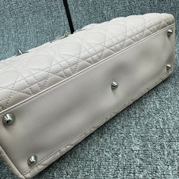 DIOR Lady Dior Large Leather Satchel Bag ccofb1250-102525 - Picture 7 of 16